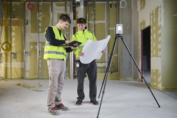 Aufmaß Baustelle